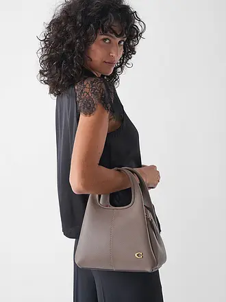 COACH | Ledertasche - Umhängetasche LANA23 | grau